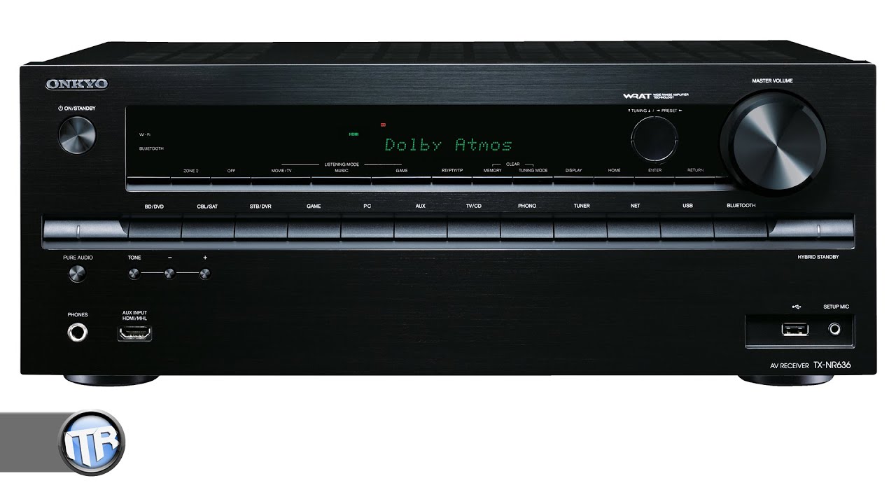 Onkyo TX-NR636 - 4k/60fps-fähiger AV-Receiver [Deutsch/German]