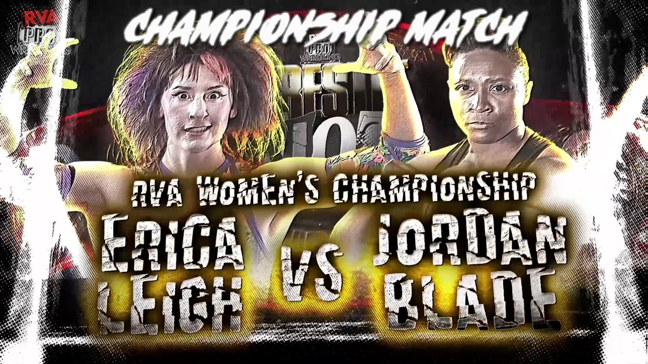 👑 Erica Leigh vs Jordan Blade | RVA PRO Women’s Championship | Wrestle Riot | RVA Pro Wrestling