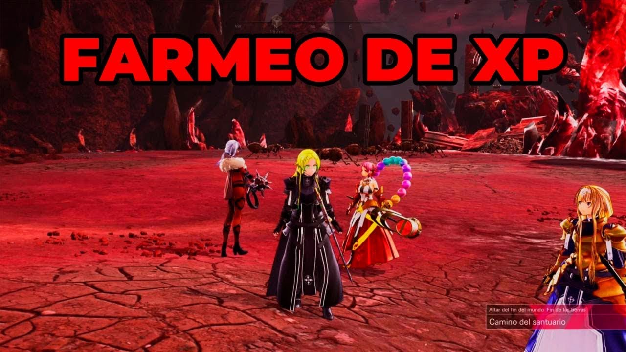 Sword Art Online Last Recollection Farmeo De XP - Antes De Terminar La Historia