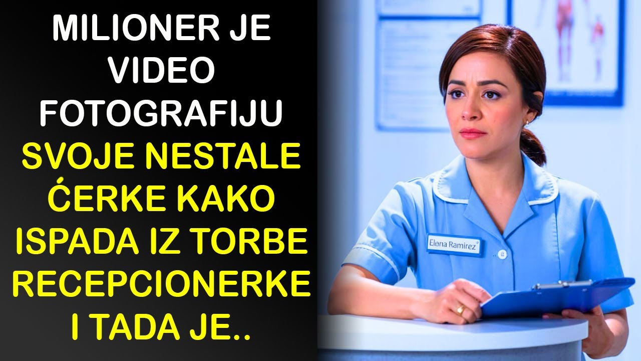 MILIONER JE VIDEO FOTOGRAFIJU SVOJE NESTALE ĆERKE KAKO ISPADA IZ TORBE RECEPCIONERKE, TADA JE..