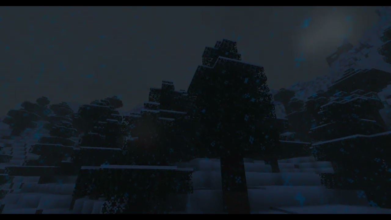 Minecraft Live Wallpaper Snowy │Free Use│