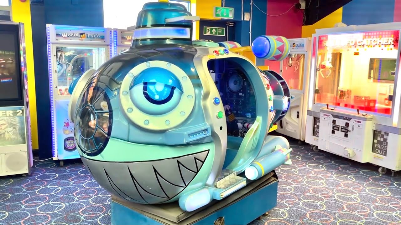 Tecway Submarine Coin Operated Kiddie Ride