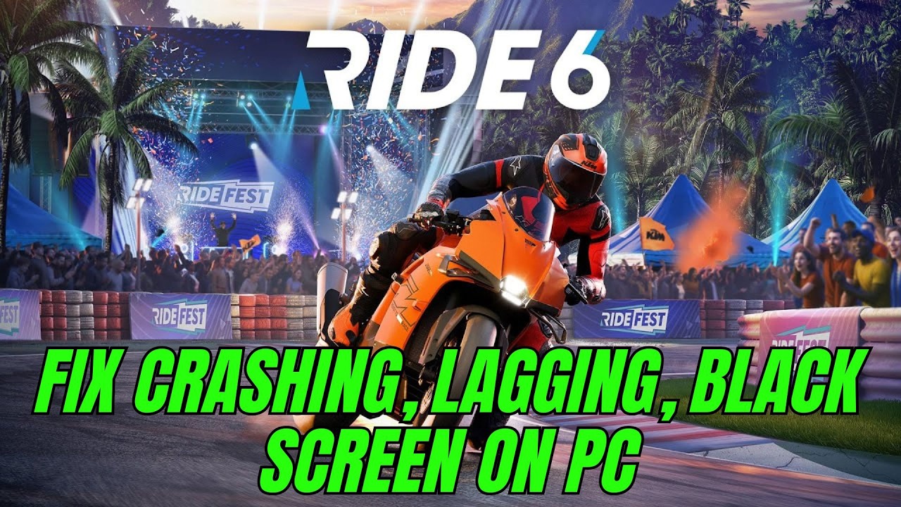 How To Fix RIDE 6 Crashes, Crashing at Startup, Crash to Desktop, Lagging, Black Screen Error On PC