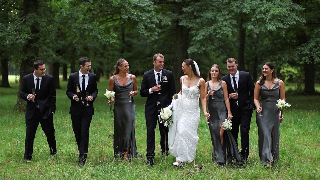 Bangor Farm Wedding Video | Christchurch | Janie & Will