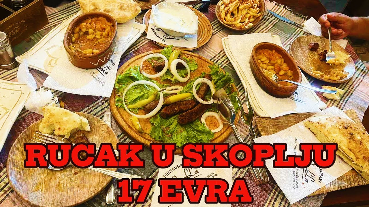 GRAVCE TAVCE I KEBAPI U SKOPLJE *RESTORAN PCELA* - STARA CARSIJA VO SKOPLJE
