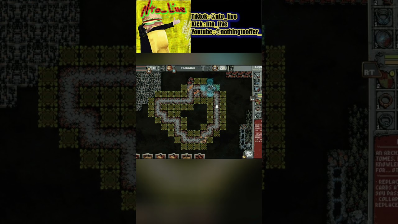 Loop Hero: Monster Battle and Card Placement 