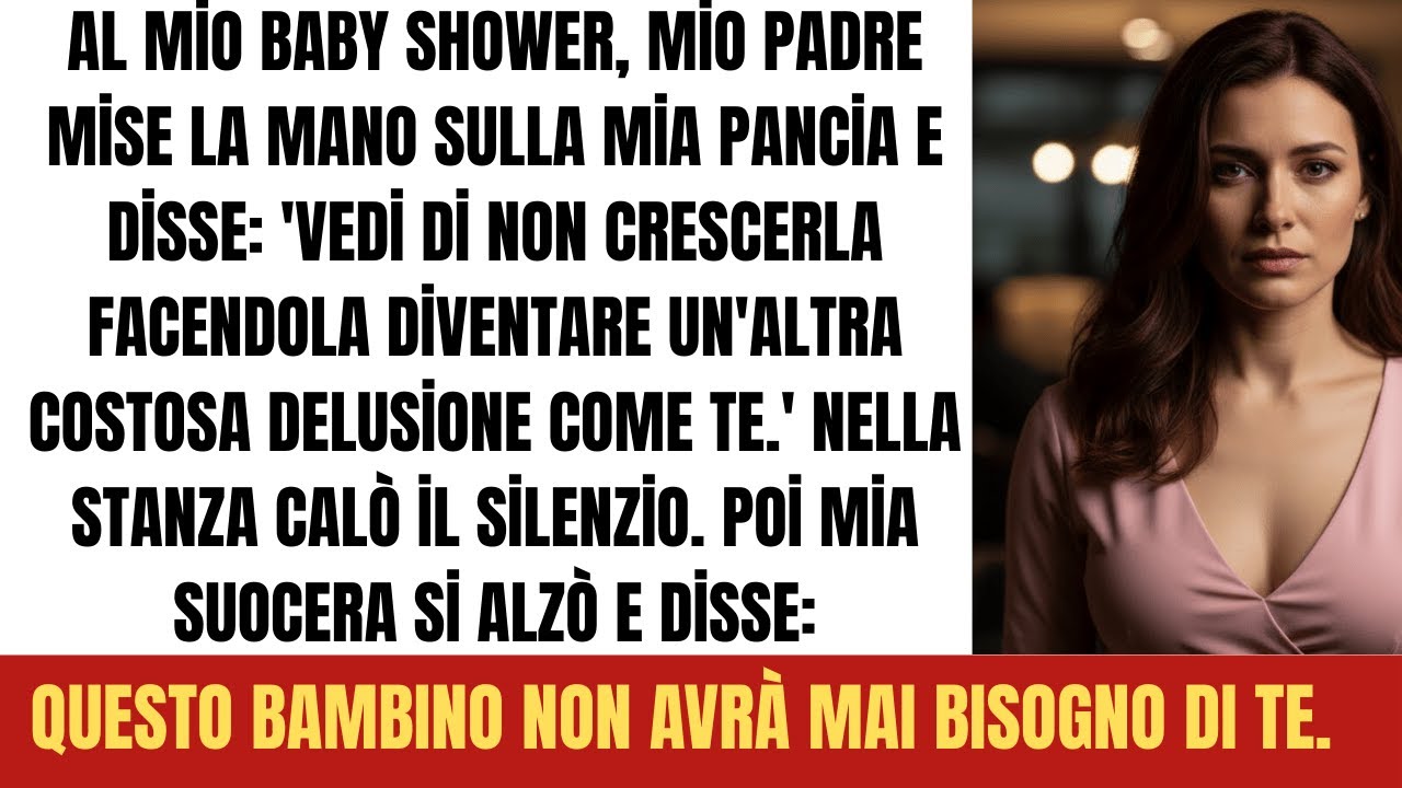 Mi ha chiamata "delusione" davanti a tutti. Poi ha letto il testamento...