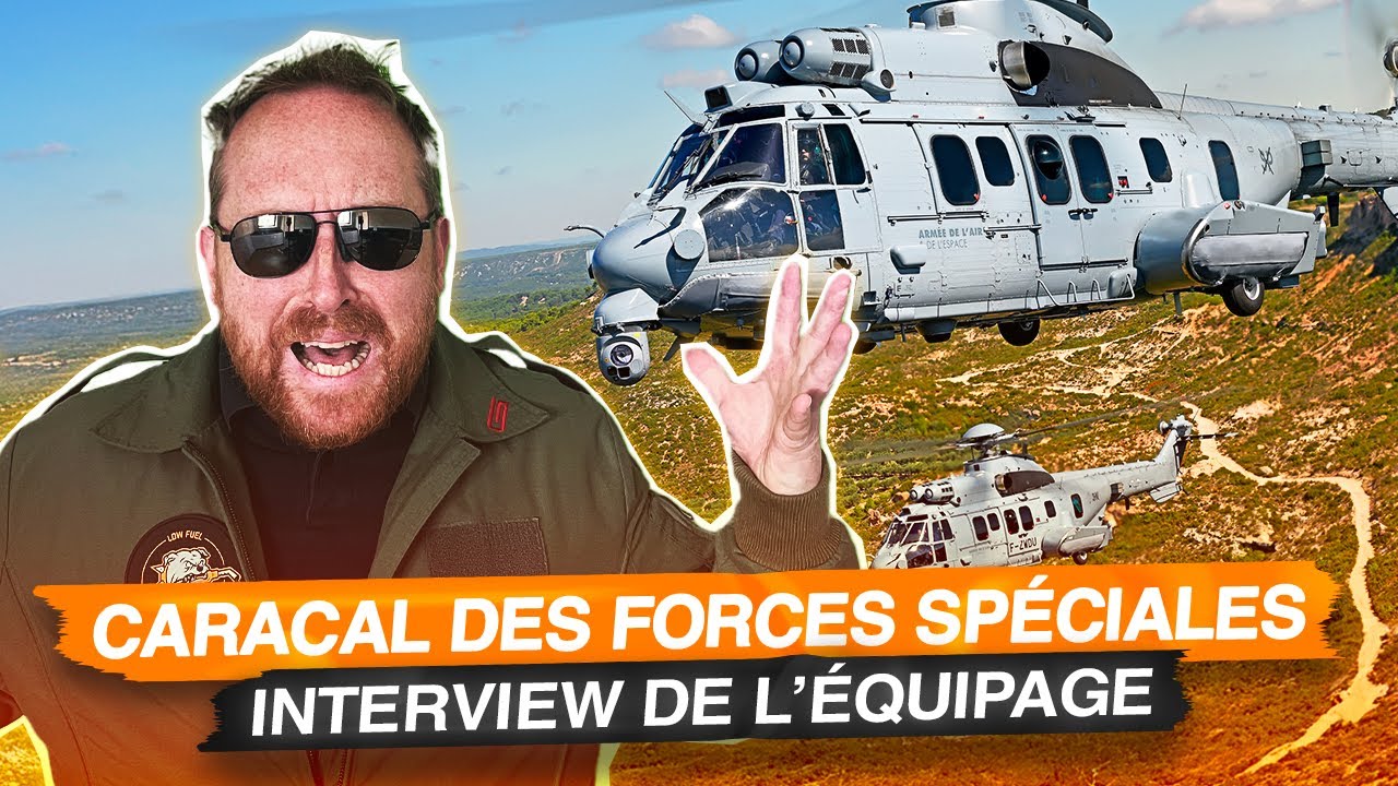 Interview pilote du H225M Caracal des Forces Spéciales au SIAE 2025 - LOW FUEL