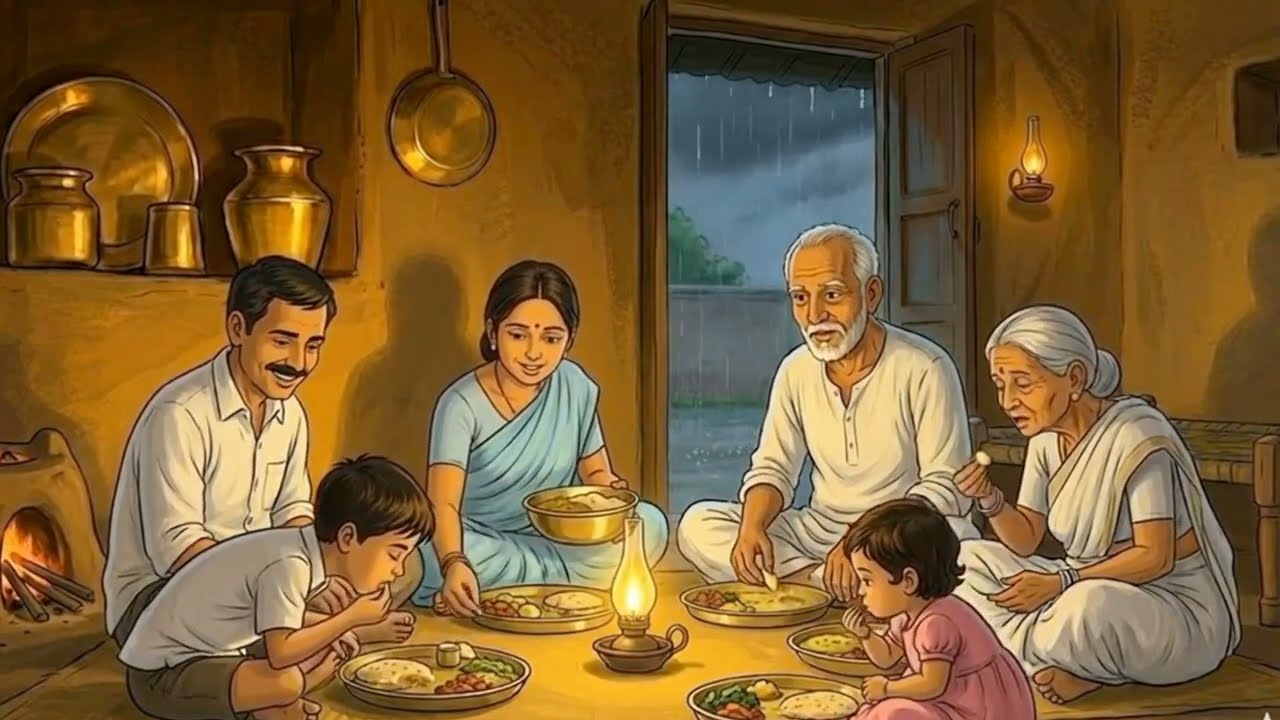 No Power. Just Rain & Family. 3 Days in a Cozy Countryside Home | Ghibli Village | Cozy rain