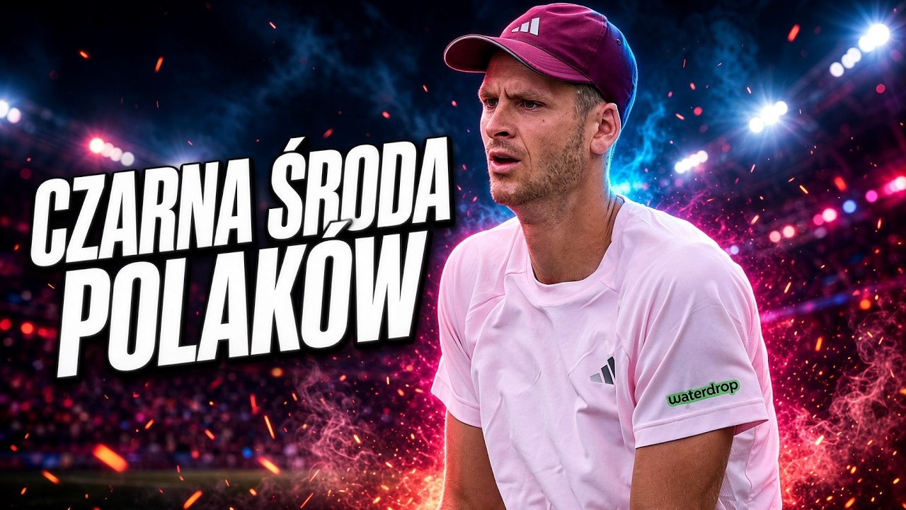 Czarna środa Polak&oacute;w na US Open! Klątwa Hurkacza trwa, bolesne porażki w singlu