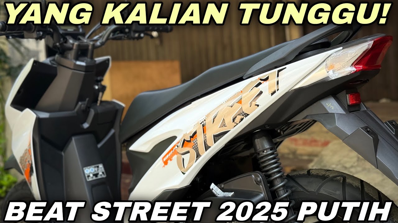 INI BARU KEREN‼️NEW HONDA BEAT STREET 2025 PUTIH