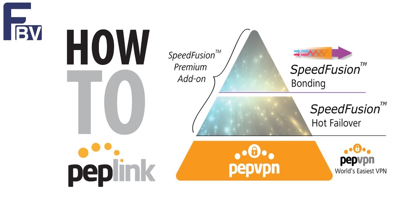 How to configure a (Peplink) PepVPN connection