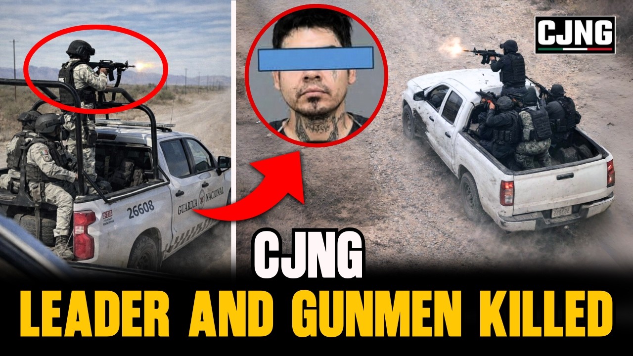 🚨 Перестрелка с полицией: убиты 4 боевика CJNG | Мексика
