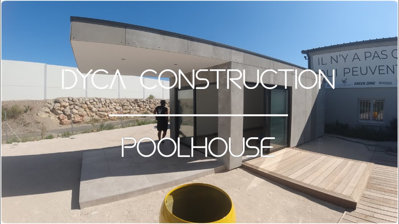 Un Beau PoolHouse Moderne