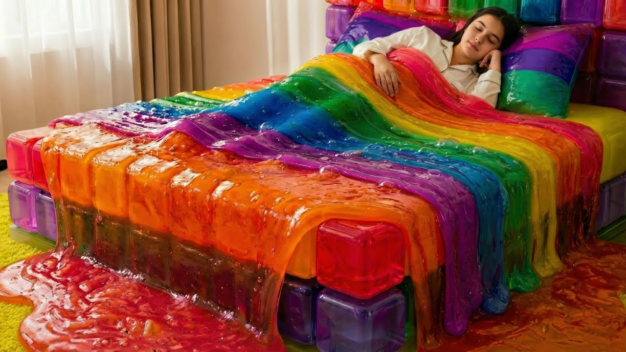 Which Crazy Bed Triggers the Most Satisfying Visual Feeling? 🛏️🔥 No Talking AI ASMR