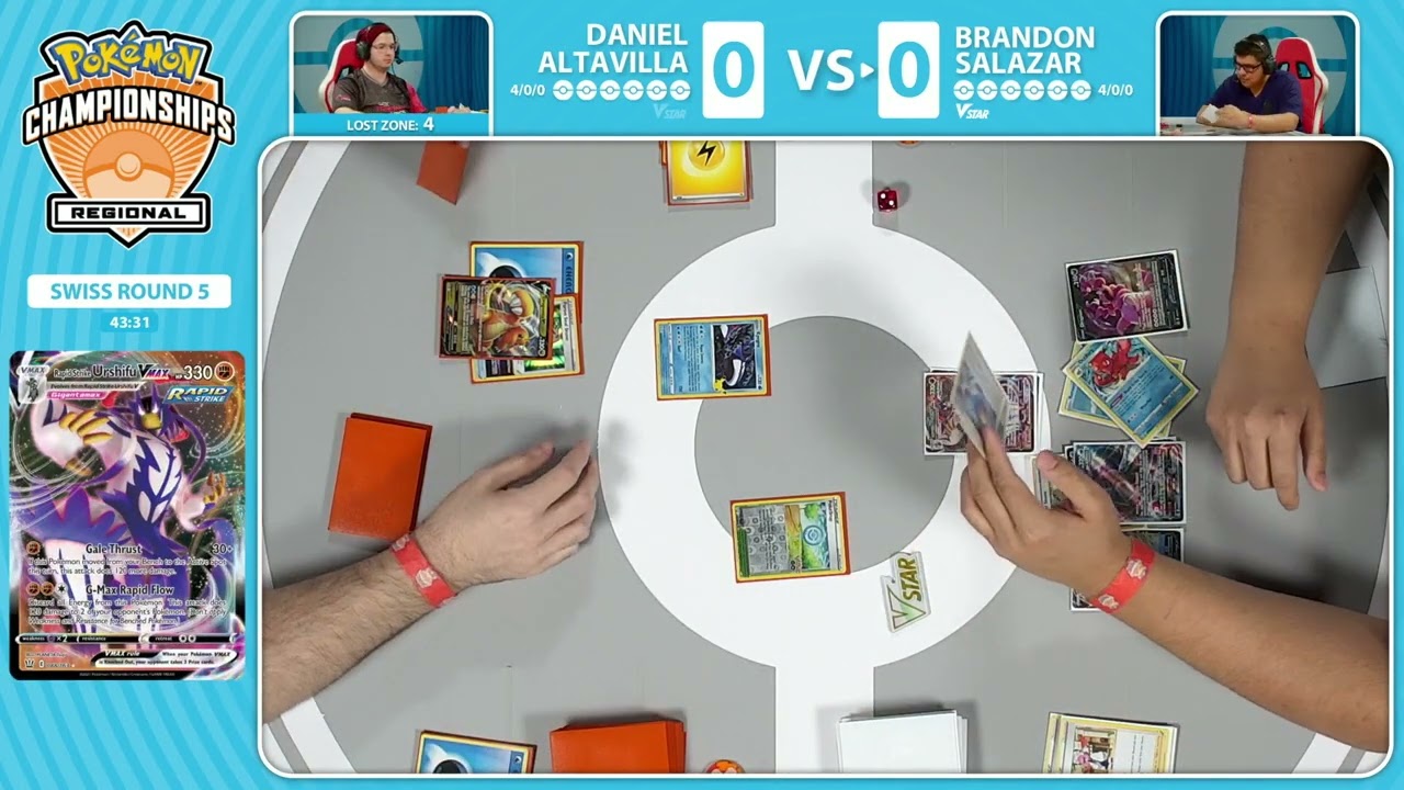 TCG Daniel Altavilla Vs Brandon Salazar | 2023 Pokémon Portland Regional Championships R5