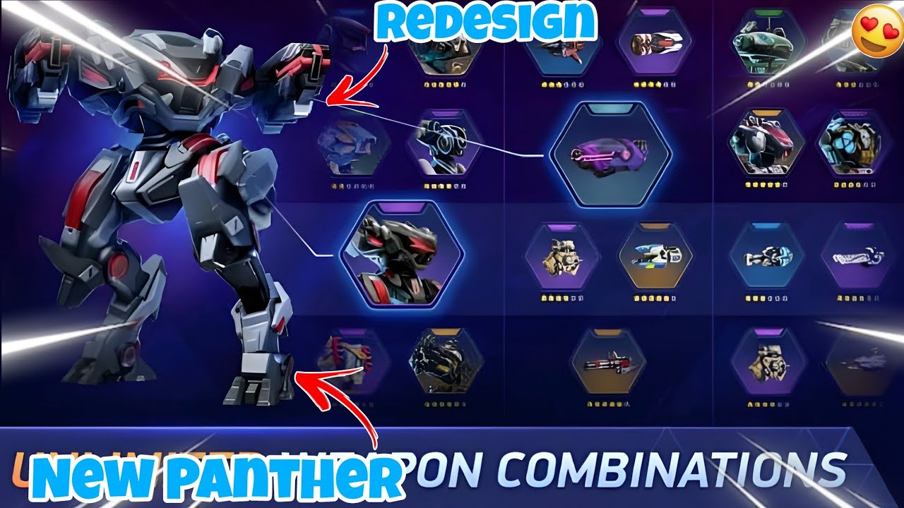 Panther's Transformation: Exploring the Latest Mech Arena Mech Redesign🔍