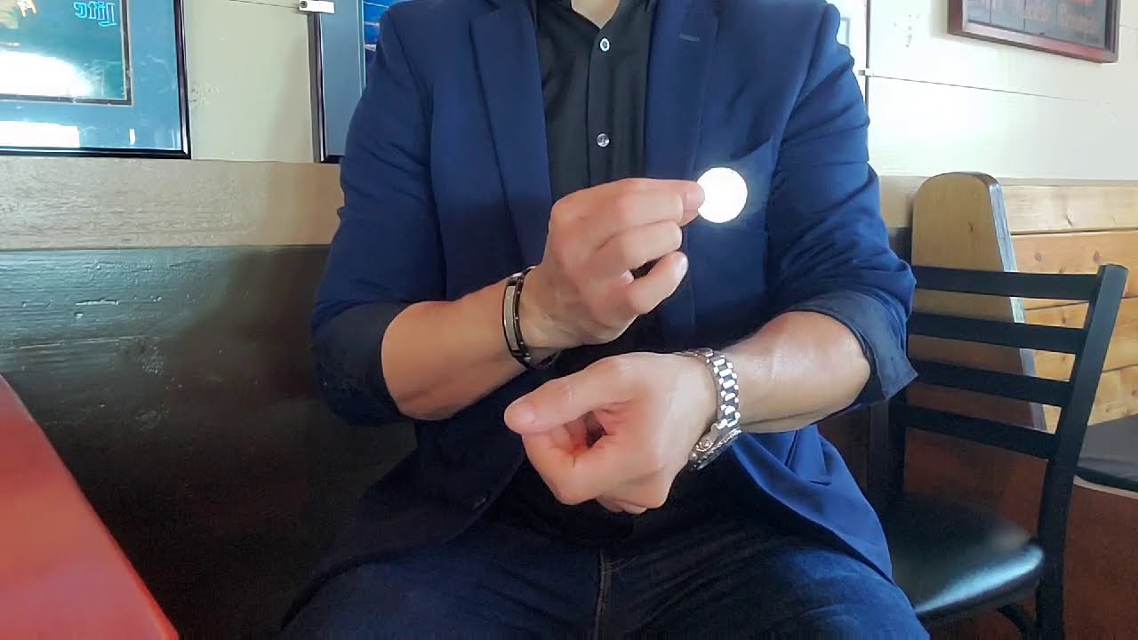 Part 1 Tutorial - One Coin Routine Magic Trick. Sleight of Hand Illusion