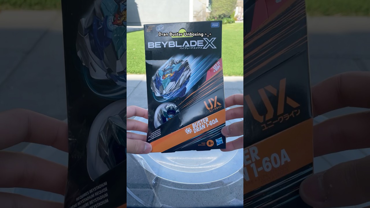 Dran Buster Unboxing ^_^ #beyblade #beybladex #hasbro