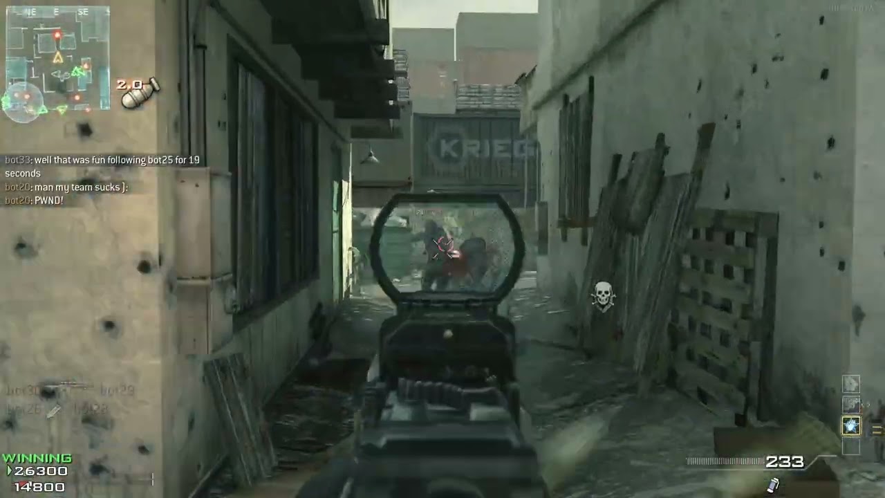 Call of Duty: Modern Warfare 3 - Offline Bots Gameplay