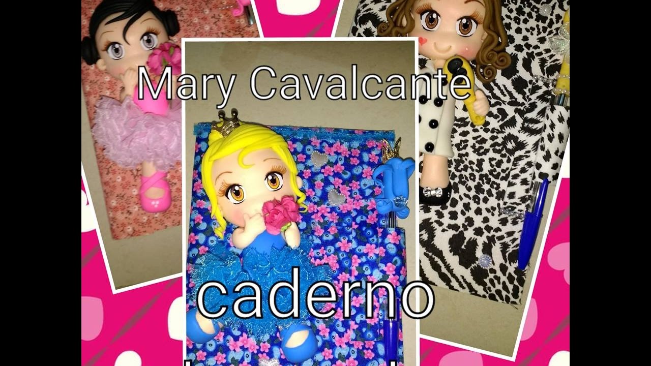 caderno decorado