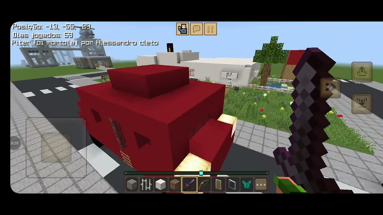 Eu perdi a polícia e ladrão mais paguei o paterno minecraft