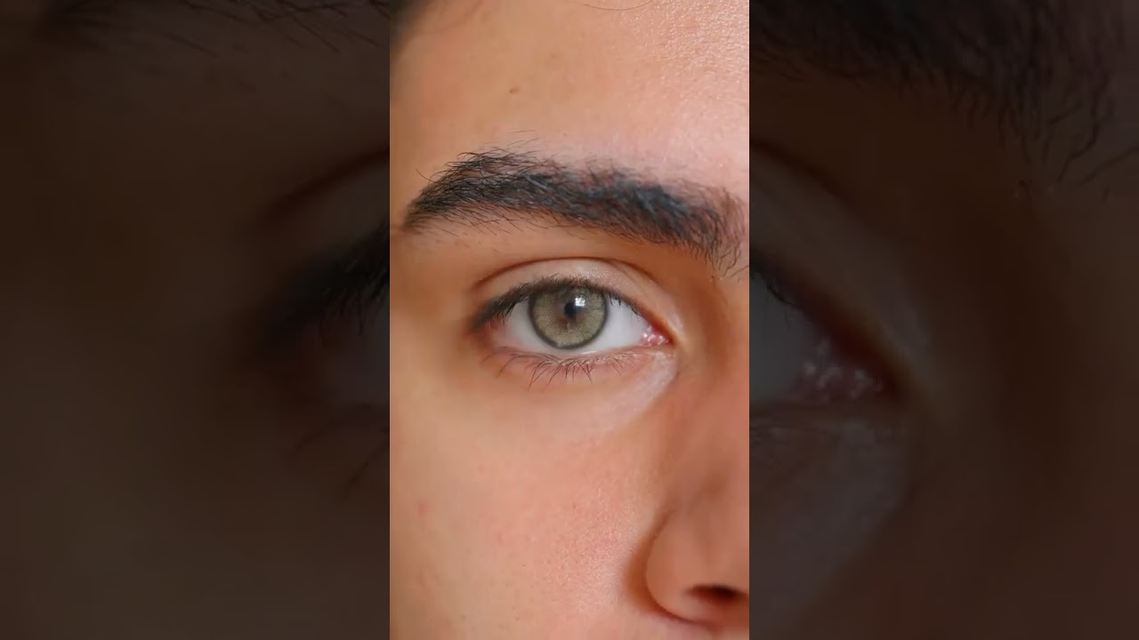 Color Contact Lenses For Men - Best and Natural Looking Result from Solotica - Natural Colors Ambar