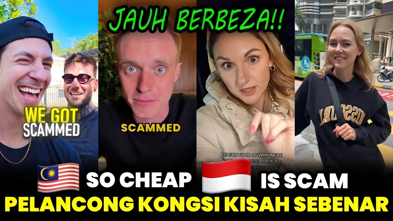MALAYSIA VS INDONESIA‼️Indonesia Dikatakan Scam, Malaysia Dipuji Murah & Mesra!
