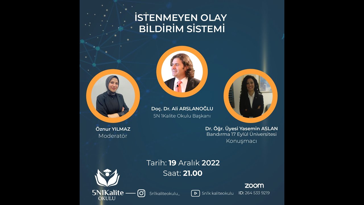 İSTENMEYEN OLAY BİLDİRİM SİSTEMİ