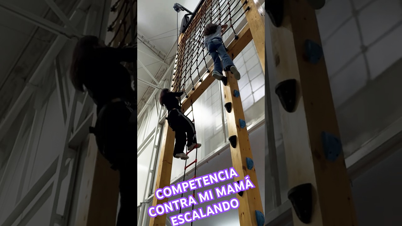 Mega escalada en parque extremo