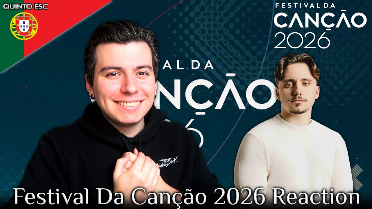 Eurovision 2026 - Festival da Canção 2026 Reaction(Portugal National Final) - Quinto ESC