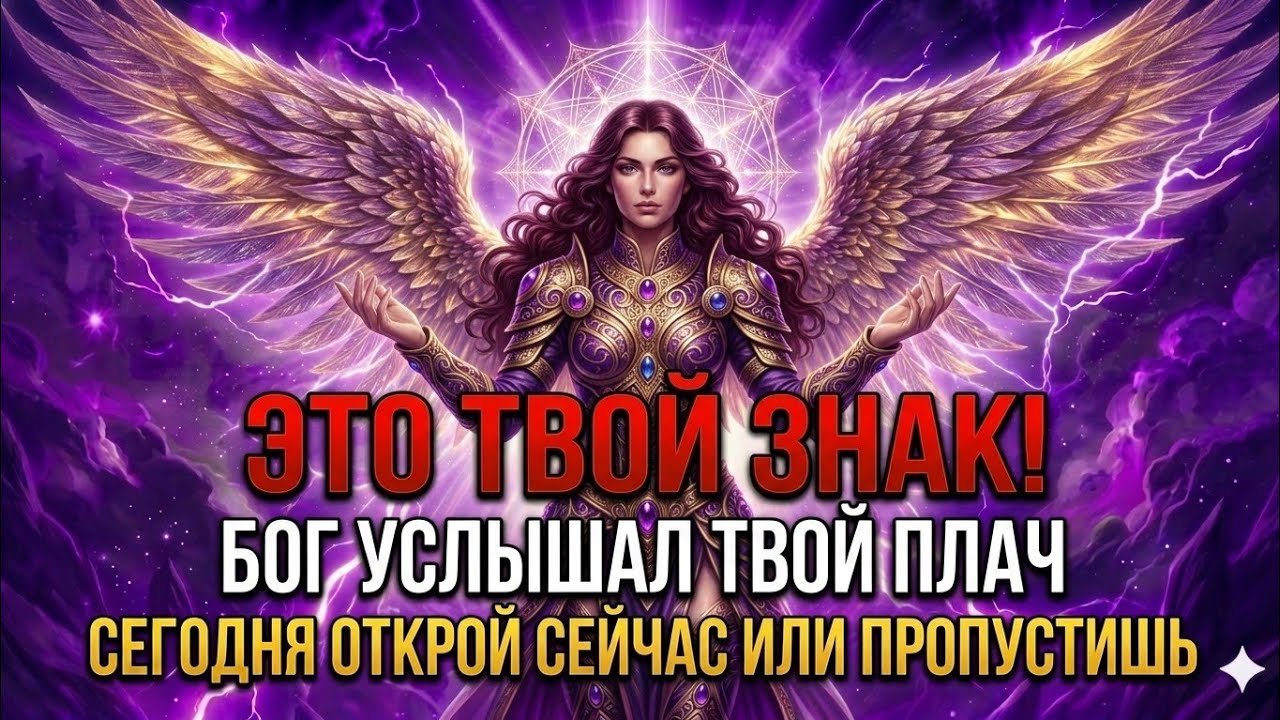 🔴 ПРЕКРАТИ ЛИСТАТЬ — АРХАНГЕЛ МИХАИЛ: ЭТО ТВОЙ ЗНАК! БОГ УСЛЫШАЛ ТВОЙ ПЛАЧ СЕГОДНЯ. ЕСЛИ ТЫ…