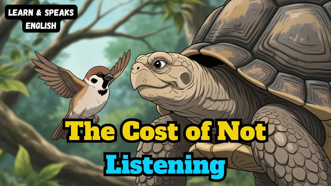 Воробей, который проигнорировал мудрость | Сильная мотивирующая история об эго и сожалениях