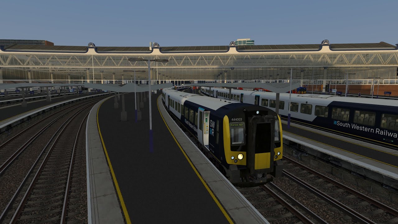 Train Simulator TS2022 SWML 1P53 1700 London Waterloo to Portsmouth Harbour AP444EP