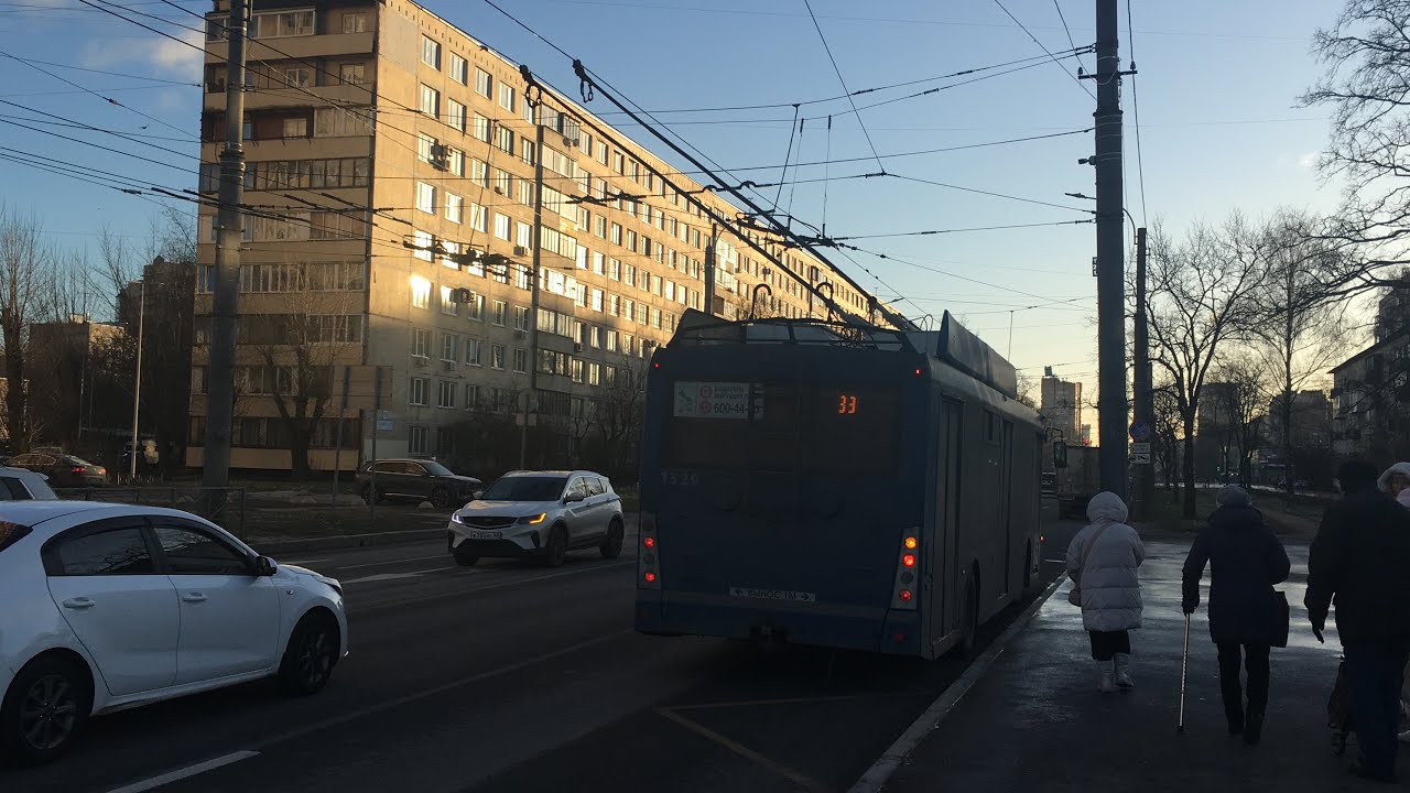 ТРОЛЗА-5265.00 ‘’Мегаполис’’ номер 1329, маршрут 39 (12.12.2025)