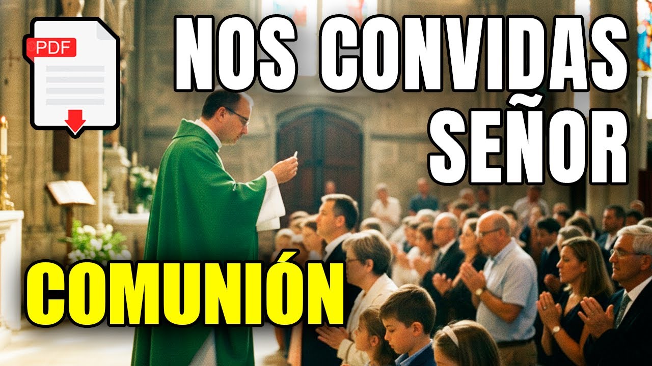 NOS CONVIDAS A TU MESA | Canto de Comunión | TIEMPO ORDINARIO