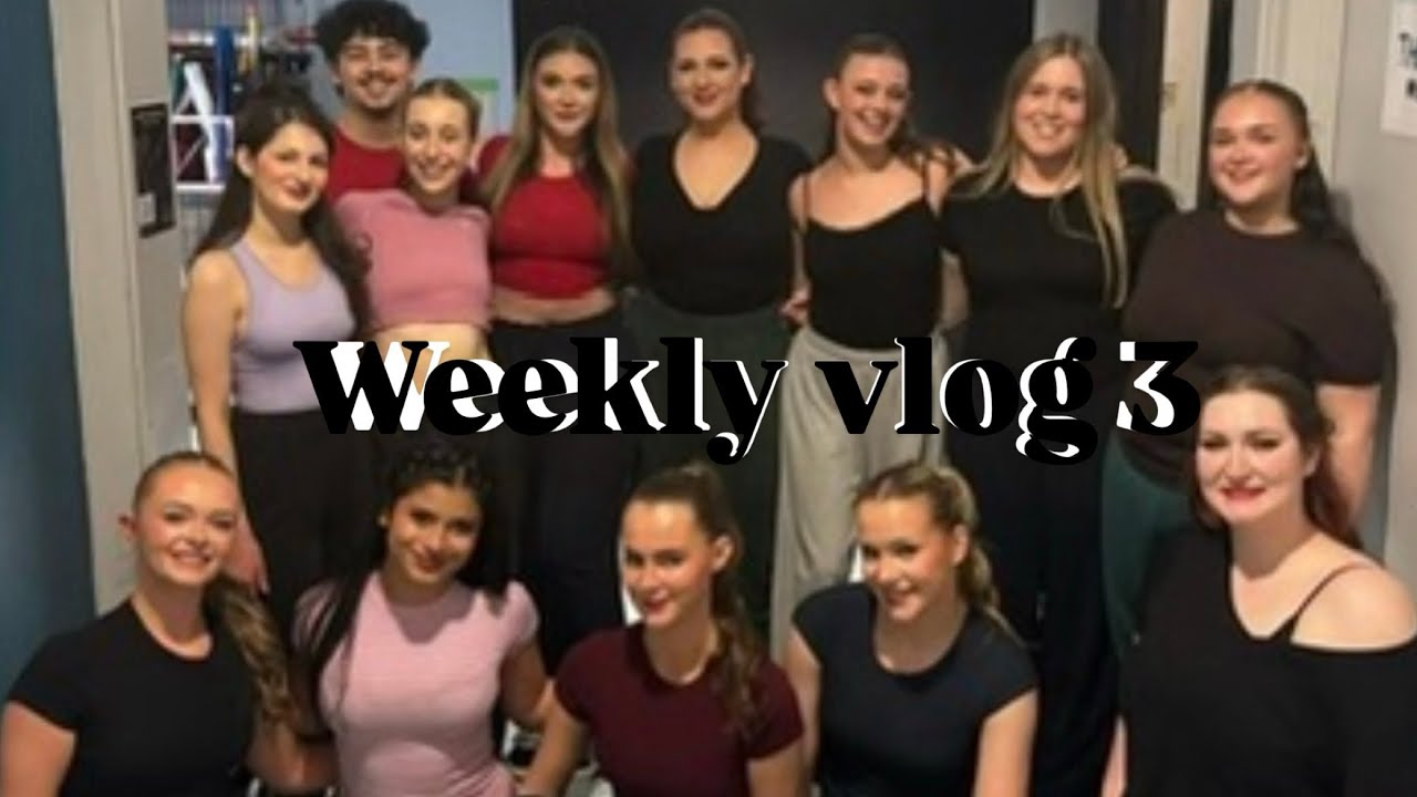 WEEKLY VLOG 3- FIRST FOOTING SISTER ACT AND BEGGING ADDAMS FAMILY REHEARSALS 