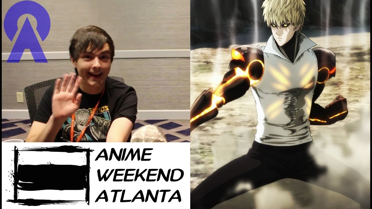 Zach Aguliar (Voice of Genos) Anime Weekend Atlanta 2016