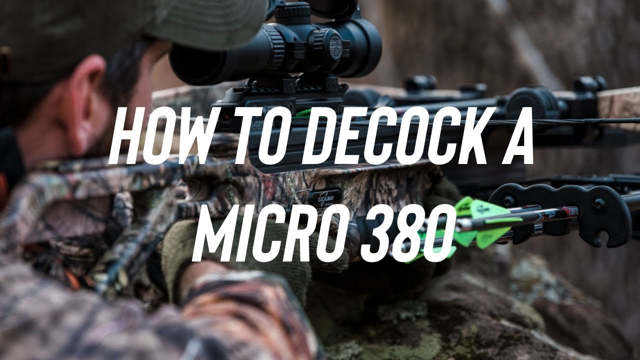How To DeCock An Excalibur Micro 380 Crossbow