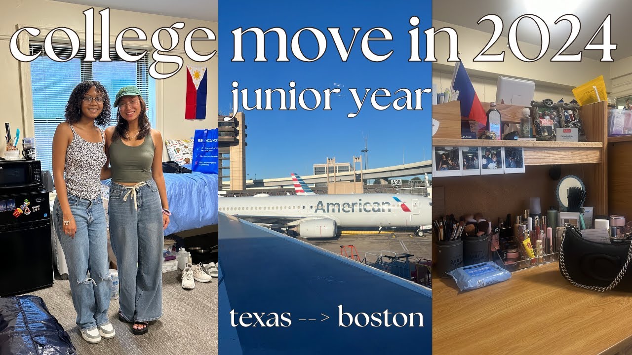 COLLEGE MOVE IN 2024 | junior @ boston university