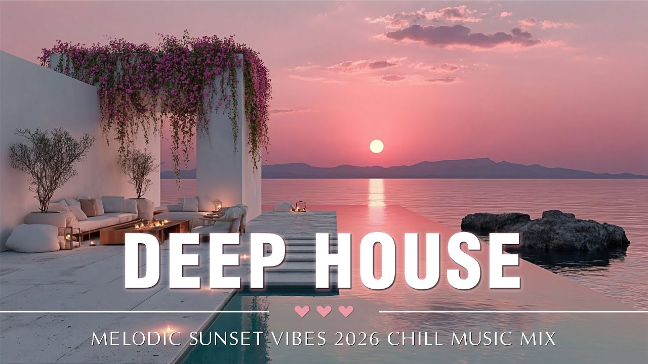 Deep House Melodic Sunset 🌅 | Chill Music Mix for Luxury Relax 2026
