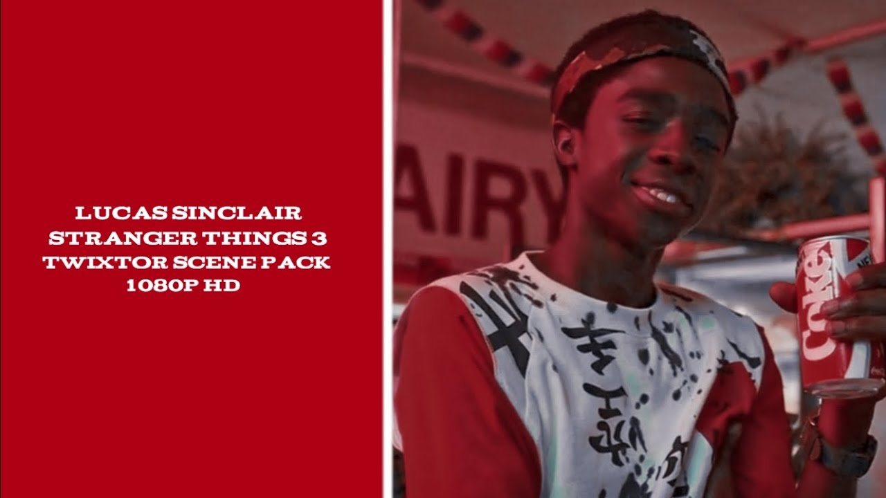 lucas sinclair (stranger things 3) | twixtor scene pack (1080p) - no sound