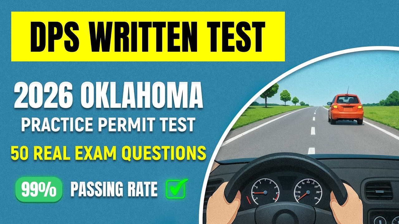 2026 Oklahoma DPS Permit Practice Test — Real Questions & Answers to Pass Your Learner’s Permit