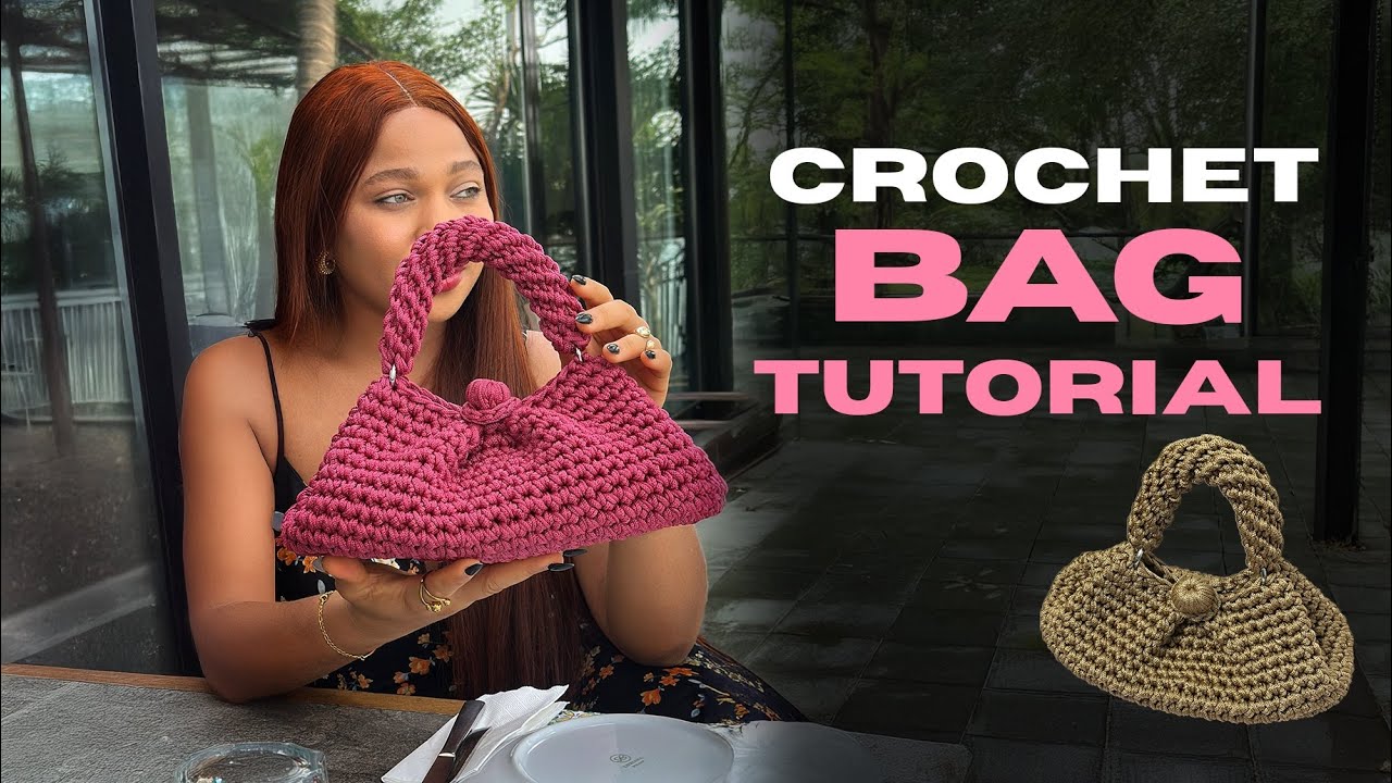HOW TO CROCHET BAG TUTORIAL | CROCHET BAG FOR BEGINNER | CROCHET BAG @Awa_glamour 
