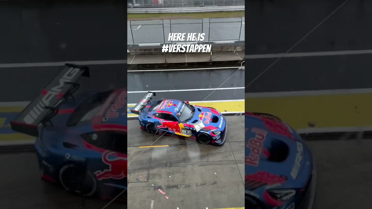 🔥🔥🔥 AMG GT3 Verstappen testing on N&uuml;rburgring #motorsport #gt3 #verstappen