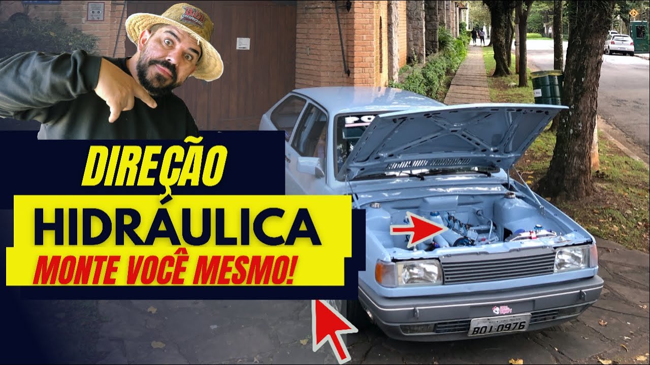 DIREÇÃO HIDRAULICA ,VOÇÊ MESMO PODE COLOCAR VEM APRENDER , EM VÁRIOS MODELOS DE CARROS É ADAPTAVEL.