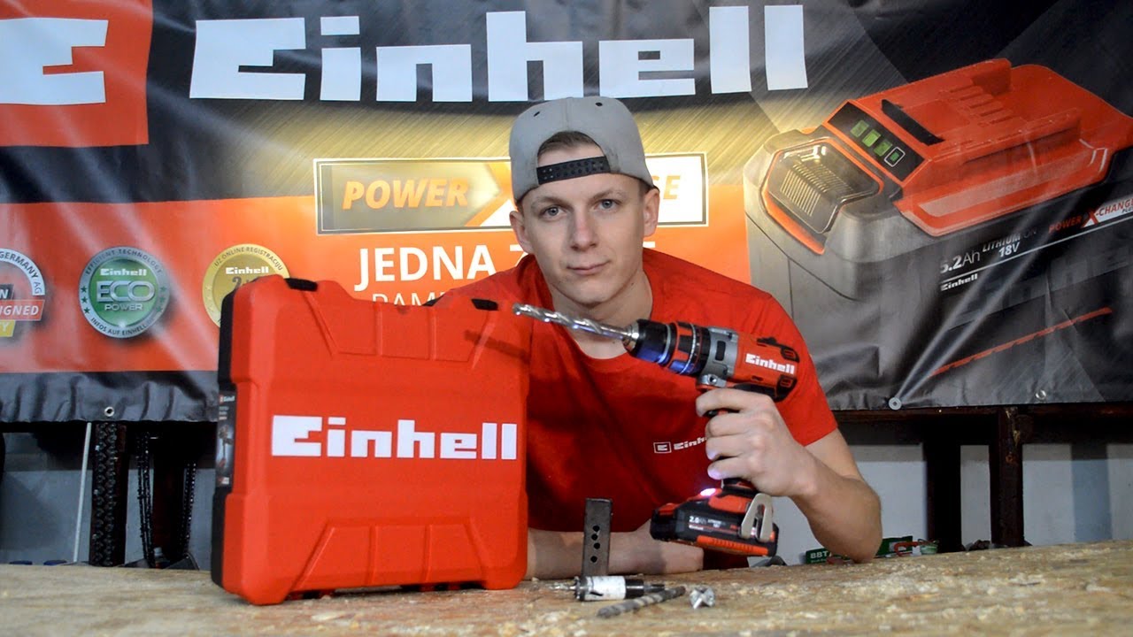 Best Buy CORDLESS DRILL for WORKSHOP? Einhell  TE-CD 18 Li BRUSHLESS
