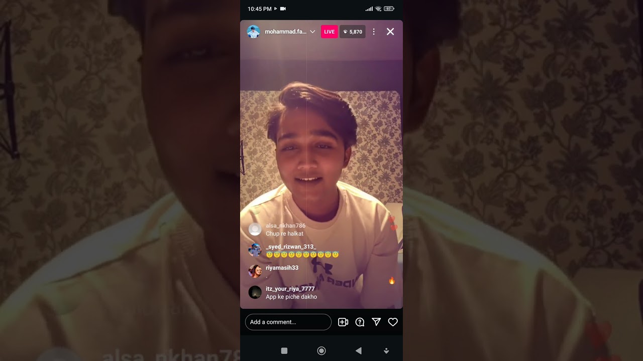 Mohammad faiz Live❤️