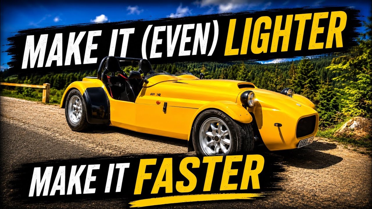 Weight Reduction for Kit Cars / Westfield / Caterham etc 