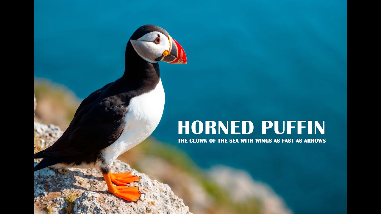 🪶 Horned Puffin &ndash; &ldquo;The Clown of the Arctic Ocean&rdquo; | A Child Exploring Nature